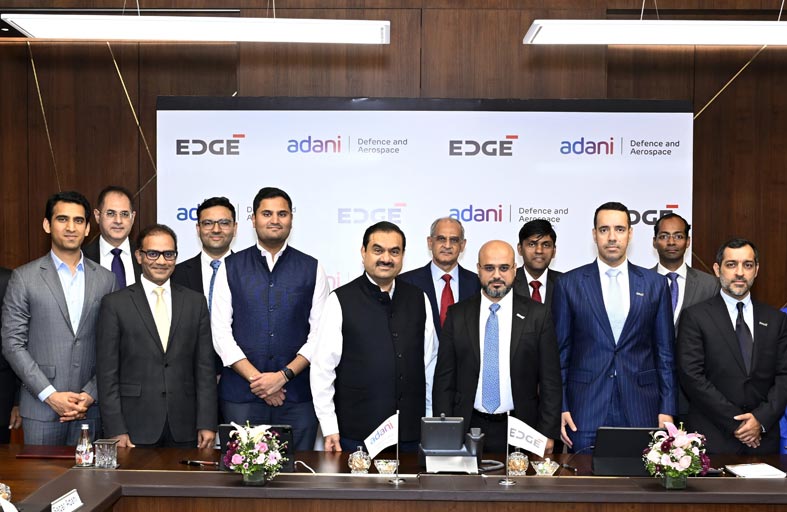 ايدج وأداني للدفاع والفضاء تُوقّعان اتفاقية تعاون تاريخية ضمن مجال الدفاع والأمن 