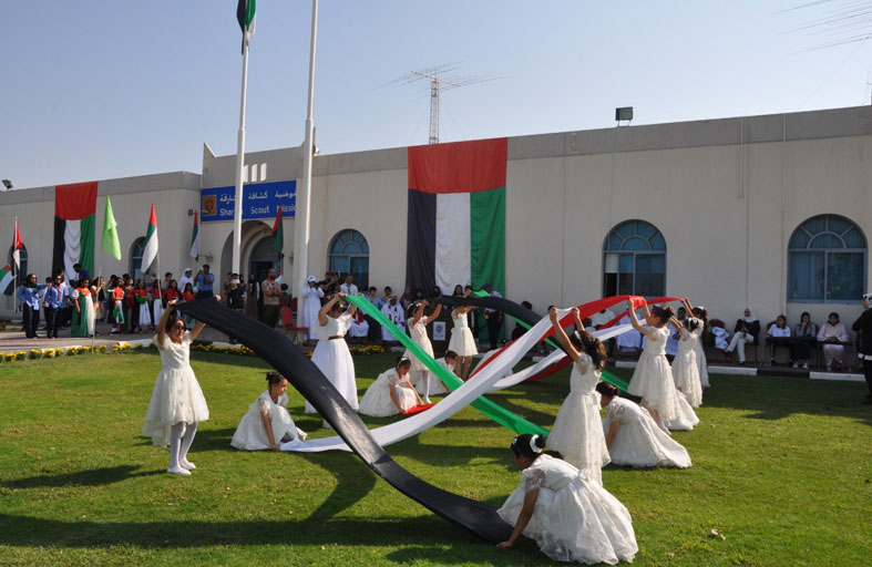 احتفالات كشافة الإمارات بعيد الاتحاد الـ51 تمتد عبر مفوضياتها الست
