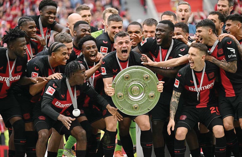 الدوري الألماني.. موسم تاريخي لباير ليفركوزن