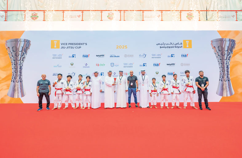 ختام مميز لبطولة كأس نائب رئيس الدولة للجوجيتسو في دبي  