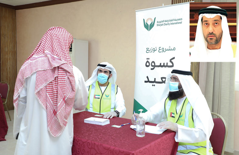 صقر بن محمد بن خالد القاسمي : نفخر بصدارة الإمارات للدول المانحة للمساعدات الإنسانية