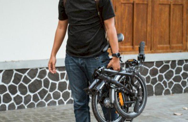 دراجة كهربائية قابلة للطي