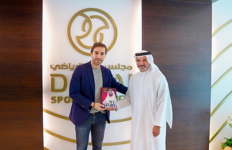 مجلس دبي الرياضي يستقبل فلاميني ويبحث تعزيز الاستدامة في الرياضة 