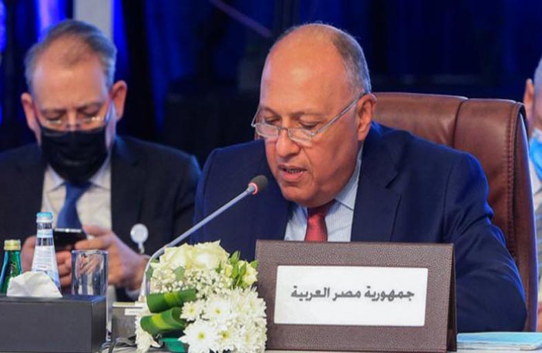 اتصال هاتفي بين وزيري خارجية مصر وإسرائيل