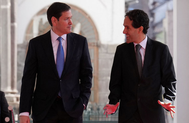 الإكوادور تتطلع إلى اتفاقيات أمنية مع الولايات المتحدة 