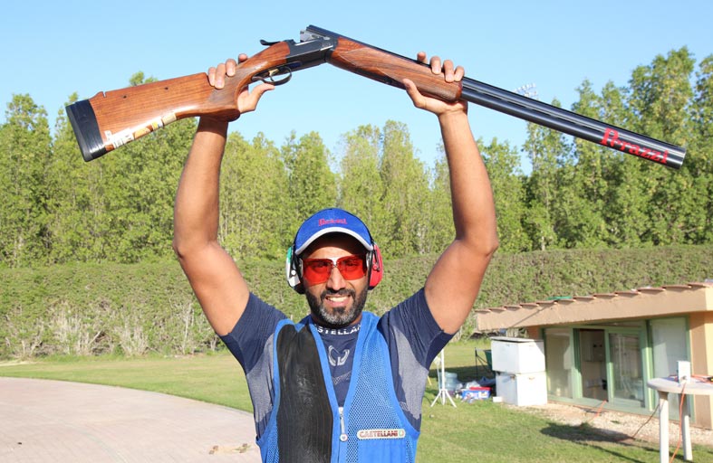 استعدادا للآسيوية العاشرة .. العرياني يتصدر الاختبار الأول لتقييم رماة منتخب الإمارات للأطباق