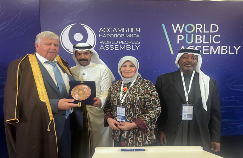 المحامية الكويتية كوثر الجوعان تؤكد أهمية نشر رسالة السلام والتعاون ونبذ الكراهية والعنف  