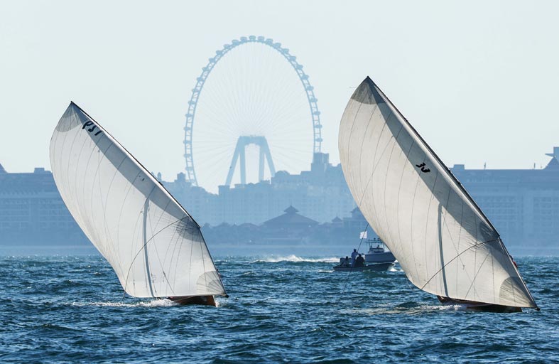 القوارب الشراعية المحلية 22 قدما تدشن الموسم البحري اليوم