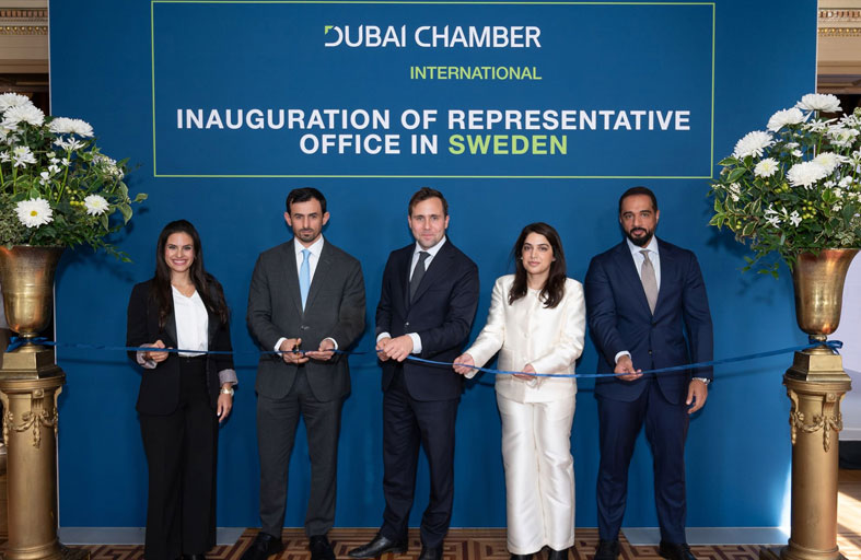 غرفة دبي العالمية تفتتح أول مكتب تمثيلي لها بالدول الاسكندنافية في السويد