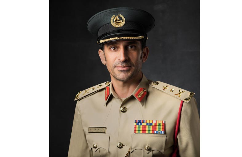 القيادة العامة لشرطة دبي تُهنئ قيادة وشعب الإمارات باليوم الوطني الـ 49