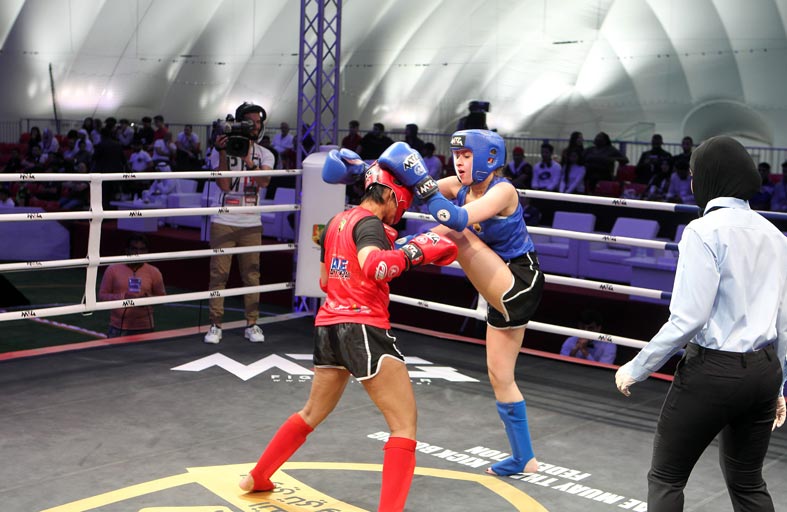 120 لاعباً في بطولة الإمارات للمواي تاي اليوم في دبي 