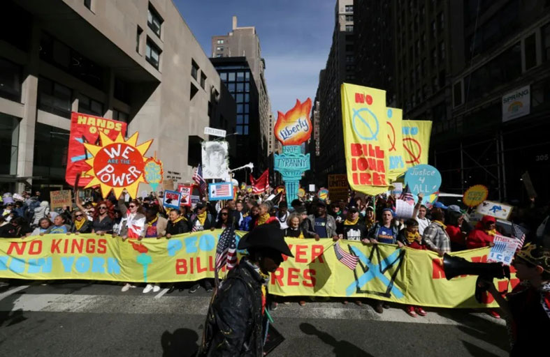 قلق وغضب من ترامب في نيويورك... «ندافع عن مبادىء أميركا!» 