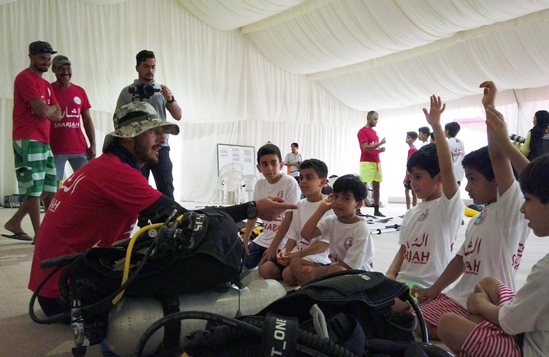 «الشارقة البحري» يطلق مخيمه الصيفي في خورفكان