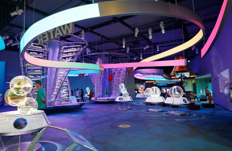 جناح الاستدامة ..إرث عمراني ومركز للعلوم ضمن دستركت 2020