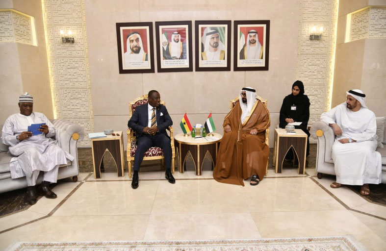 البواردي يبحث التعاون مع وزير الدفاع بجمهورية غانا