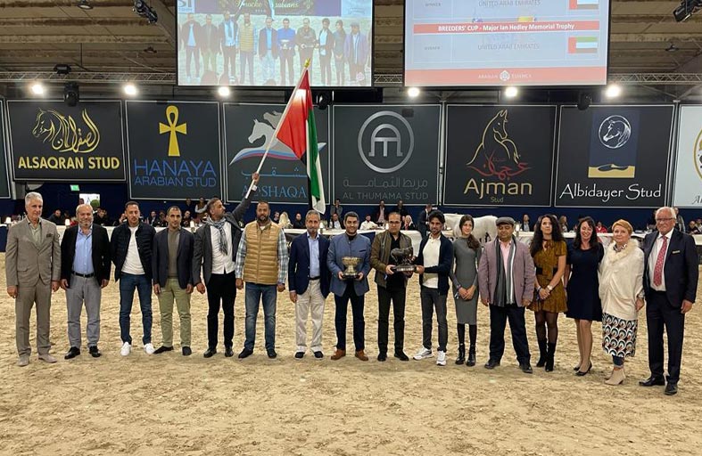 الإمارات تتوج بكأس «كل الأمم» للخيل العربية في ألمانيا