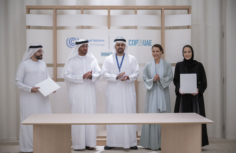 مجلس الإمارات للتنمية يوقع اتفاقية مع جمعية الإمارات للطبيعة بالتعاون مع الصندوق العالمي للطبيعة في COP28