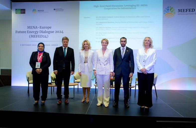 وزير الاقتصاد الإماراتي يزور معرض سالونيك الدولي ويلتقي عدداً من الوزراء والمسؤولين في الحكومة اليونانية