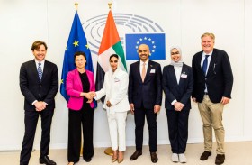 الوطني الاتحادي يبحث التعاون مع وفد شبه الجزيرة العربية في البرلمان الأوروبي