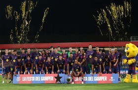 برشلونة يكتسح كومو ويحرز كأس جوان غامبر 