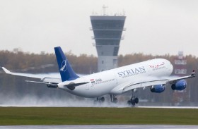 أول رحلة جوية إلى مطار حلب بعد 8 سنوات