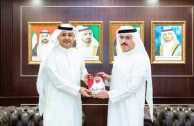 الطاير يستقبل رئيس هيئة الكهرباء والماء في مملكة البحرين