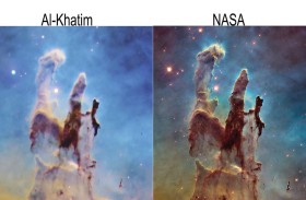 مرصد الختم يصور أعمدة الخلق من سماء الإمارات