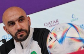 الركراكي مدرب المغرب: ثقتنا كبيرة بأنفسنا وروح الفريق شرط الوصول لنهائي المونديال 