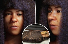 إعادة بناء وجه مومياء عاشت قبل 1500 عام