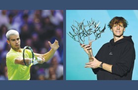 سينر وألكاراس يخوضان مباراة استعراضية في كوريا الجنوبية