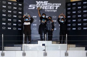 تواصل المنافسة على لقب تحدي ياس سوبر ستريت في جولته الثانية