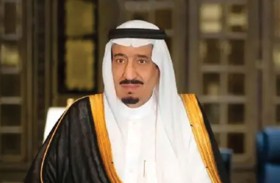 حكام الإمارات يعزون خادم الحرمين بوفاة هيفاء بنت تركي