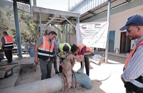 الإمارات تواصل صيانة آبار المياه في غزة ضمن عملية الفارس الشهم 3