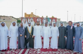 محمد بن سعود القاسمي يحضر أفراح السعدي والسويدي
