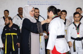 شرطة دبي تشارك في مهرجان نادي دبي لأصحاب الهمم الرمضاني