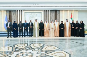 صقر غباش يبحث علاقات التعاون البرلماني مع رئيس مجلس الشيوخ في جمهورية الصومال