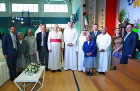 أحمد بن صقر يفتتح مدرسة سانت  ماري برأس الخيمة 