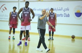 مدرب سلة الشارقة: التتويج بكأس الاتحاد أفضل بداية لموسم حافل بالألقاب