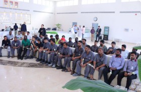 مؤسسة الخدمات المساندة في هيئة النقل - عجمان تنظم مبادرة (ساعة سعادة)