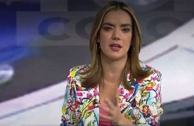 مذيعة تنهار على الهواء مباشرة