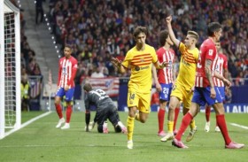 برشلونة يسحق أتلتيكو بثلاثية نظيفة 