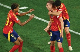 الامتاع الإسباني يعوض العروض الباهتة للمنتخبات الكبرى 