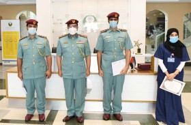 العميد عبد الله الحديدي يكرم الحاصلين على جائزة وزير الداخلية للتميز