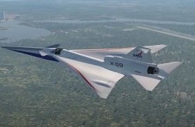 ناسا تكشف عن نموذج للطائرة الأسرع من الصوت