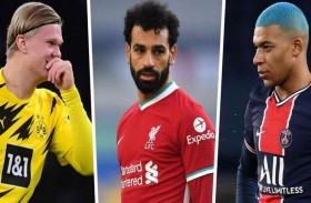 هالاند ومبابي وجونيور وصلاح يقودون التشكيلة الأغلى في العالم