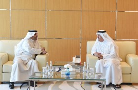 حاكم أم القيوين يستقبل قنصل عام الكويت