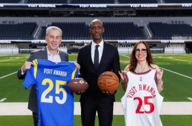 رواندا توقع عقودا ترويجية مع أندية في «أن بي ايه» و «أن أف أل» 