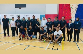 ختام ناجح لبطولة بلدية دبي للريشة الطائرة ضمن فعاليات تحدي دبي للياقة