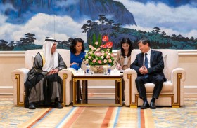 حاكم رأس الخيمة يلتقي سكرتير الحزب الشيوعي في مقاطعة فوجيان