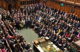 فوضى في البرلمان البريطاني بسبب  غزة 